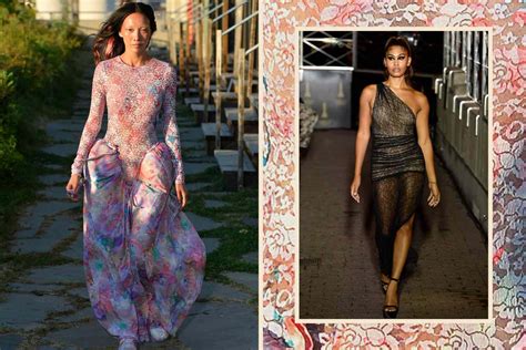 The Naked Dress Trend Styled 8 Different Ways